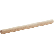 American Metalcraft PR18 18" Wood French Rolling Pin - Pizzaofnar.is