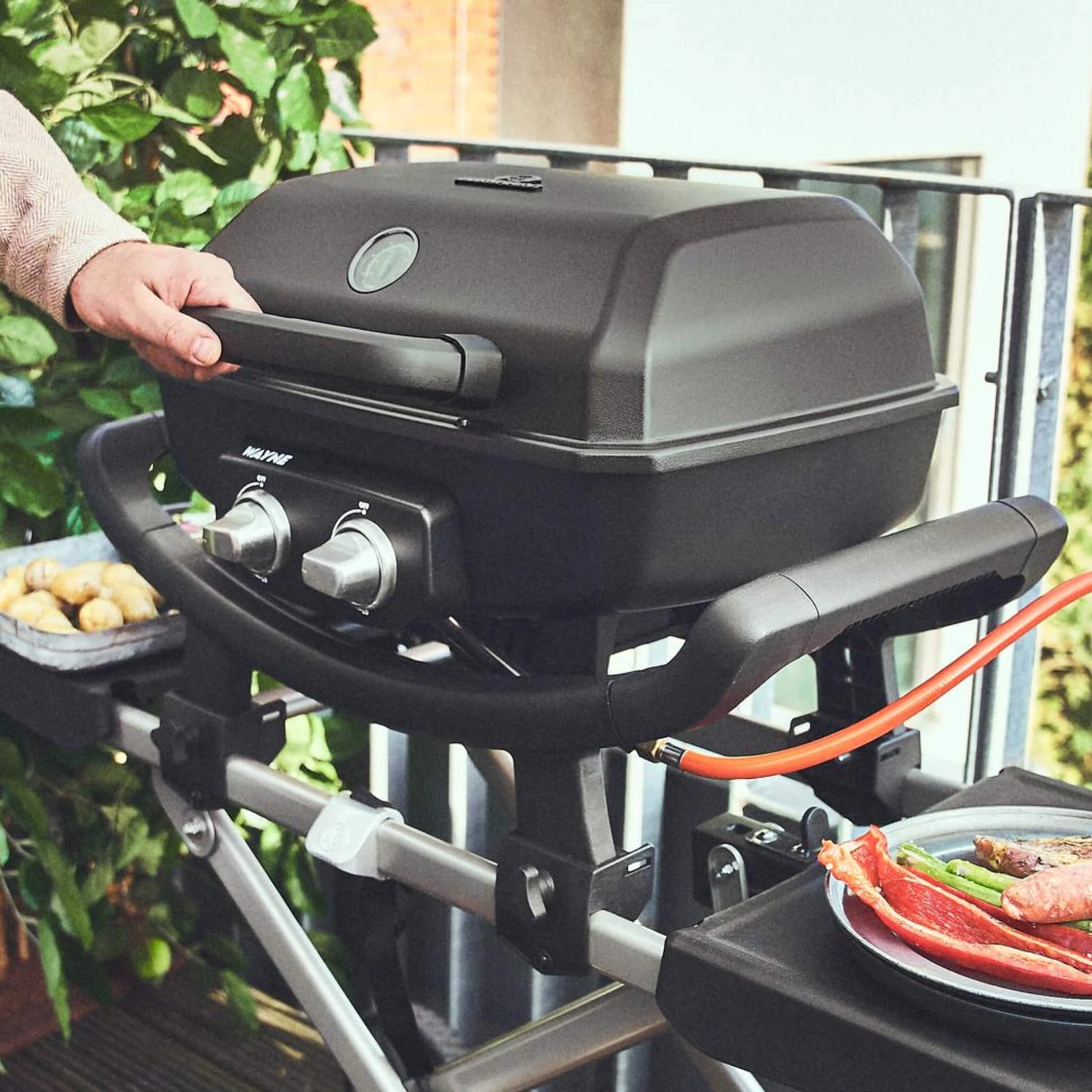 Strongly built for long barbecue adventures