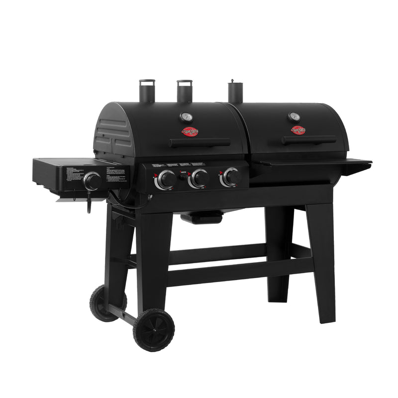 Char-Griller® Double Play® Gas & Charcoal Grill - Grillkofinn - Pizzaofnar & Grill