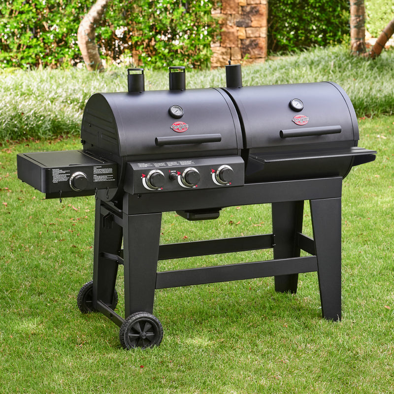 Char-Griller® Double Play® Gas & Charcoal Grill - Grillkofinn - Pizzaofnar & Grill