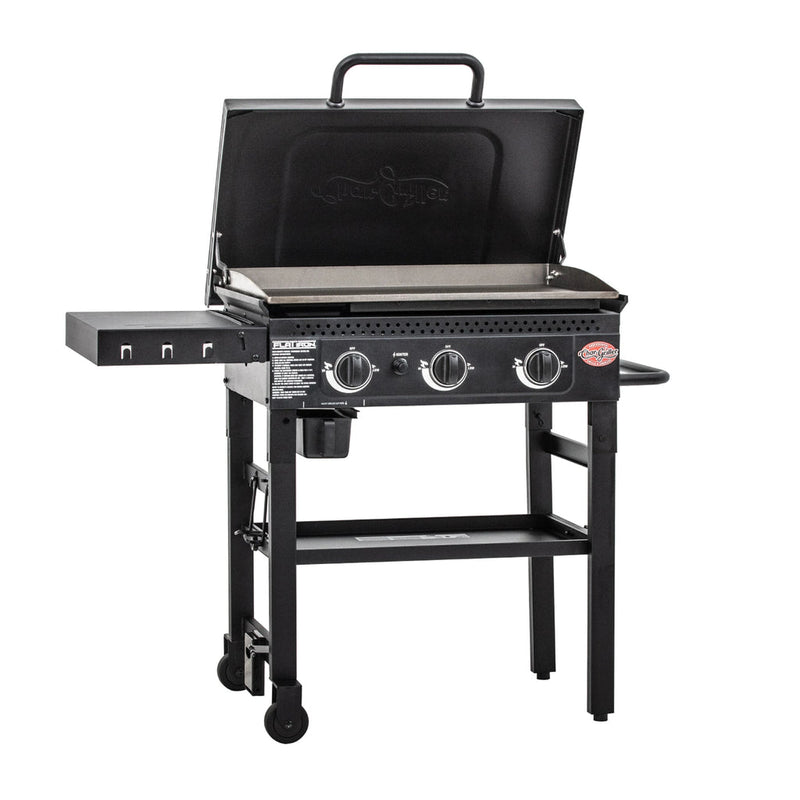 Char-Griller® 3-Burner Flat Iron™ Gas Griddle - Grillkofinn - Pizzaofnar & Grill