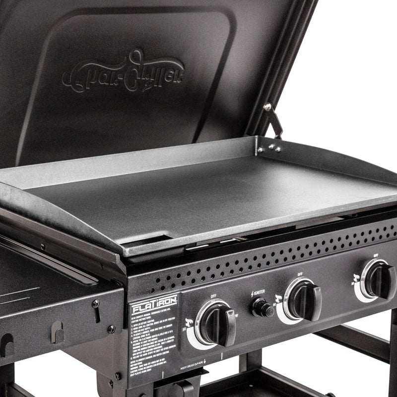 Char-Griller® 3-Burner Flat Iron™ Gas Griddle - Grillkofinn - Pizzaofnar & Grill