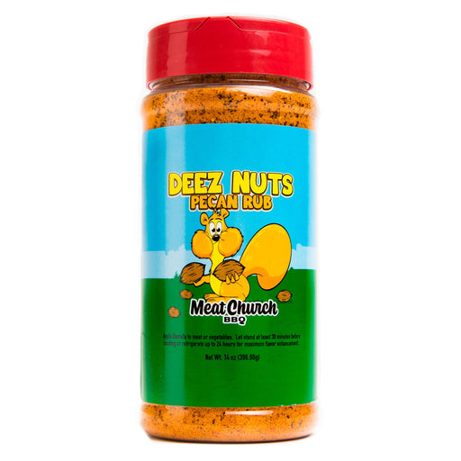 Meat Church -  DEEZ NUTS HONEY PECAN BBQ RUB - Pizzaofnar.is