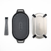 Ooni Grizzler Steypujárnspanna - Grillkofinn - Pizzaofnar & Grill