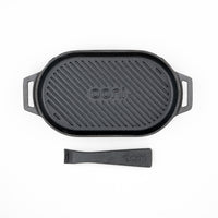 Ooni Grizzler Steypujárnspanna - Grillkofinn - Pizzaofnar & Grill