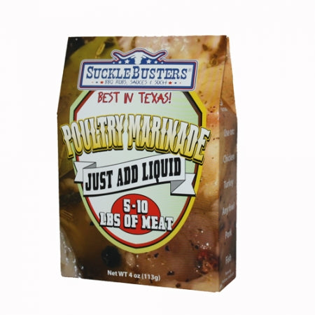 SuckleBusters Poultry Marinade 4oz - Grillkofinn - Pizzaofnar & Grill