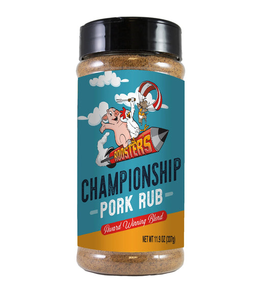 Rooster’s Championship Pork Rub - 337g - Grillkofinn - Pizzaofnar & Grill