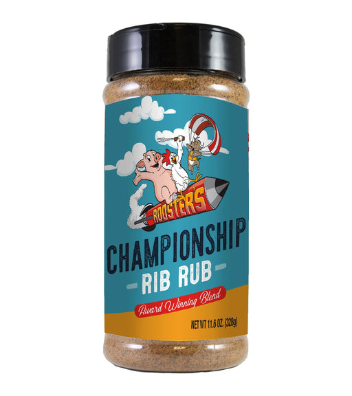 Rooster's Championship Rib Rub - 328g - Grillkofinn - Pizzaofnar & Grill