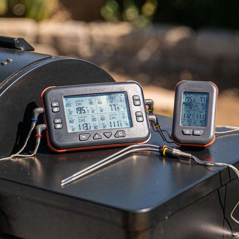 ChefsTemp Quad XPro Þráðlaus Kjöthitamælir - Pizzaofnar.is