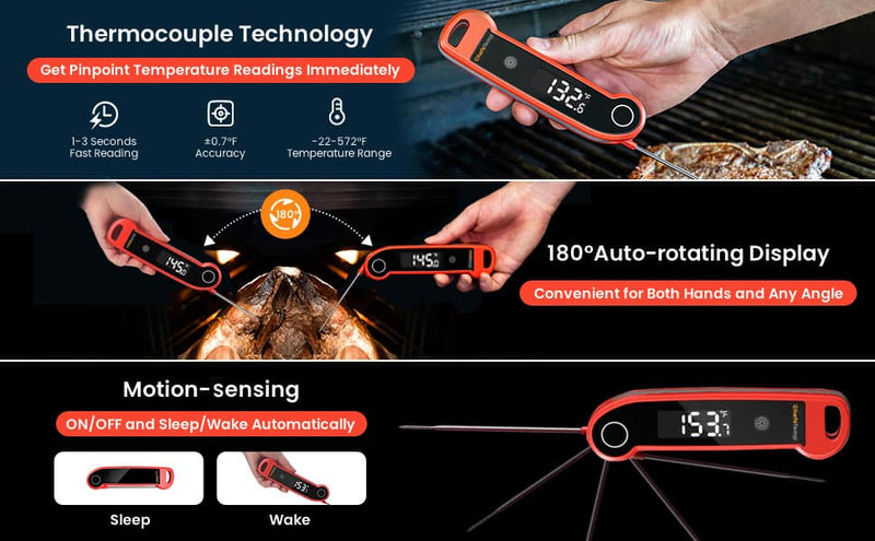 ChefsTemp X10 Lite Kjöthitamælir - Grillkofinn - Pizzaofnar & Grill