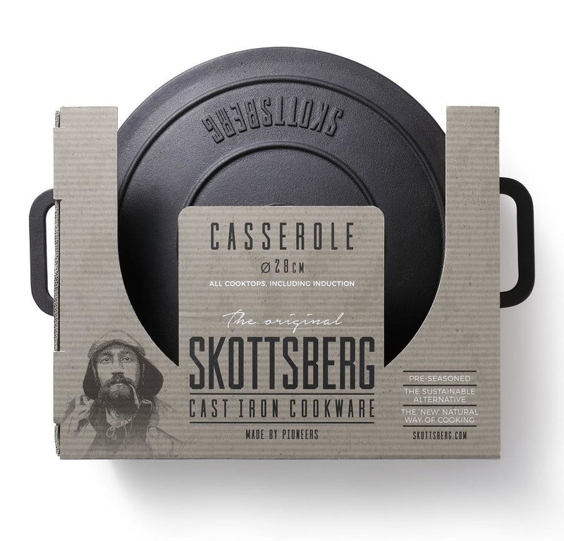 Skottsberg Steypujárnspottur 28 cm - Grillkofinn - Pizzaofnar & Grill