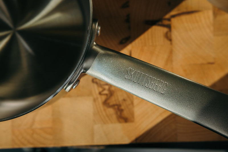 Skottsberg Sauce pan with lid Stainless Steel 18 cm
