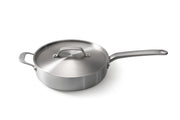Skottsberg Sauté pan with lid Stainless Steel 28 cm - Grillkofinn - Pizzaofnar & Grill