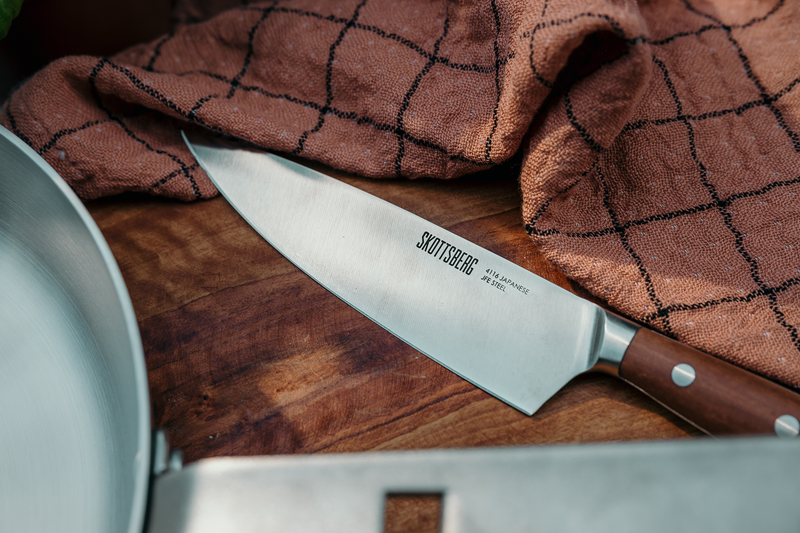 Skottsberg Chef's Knife 20 cm - Grillkofinn - Pizzaofnar & Grill