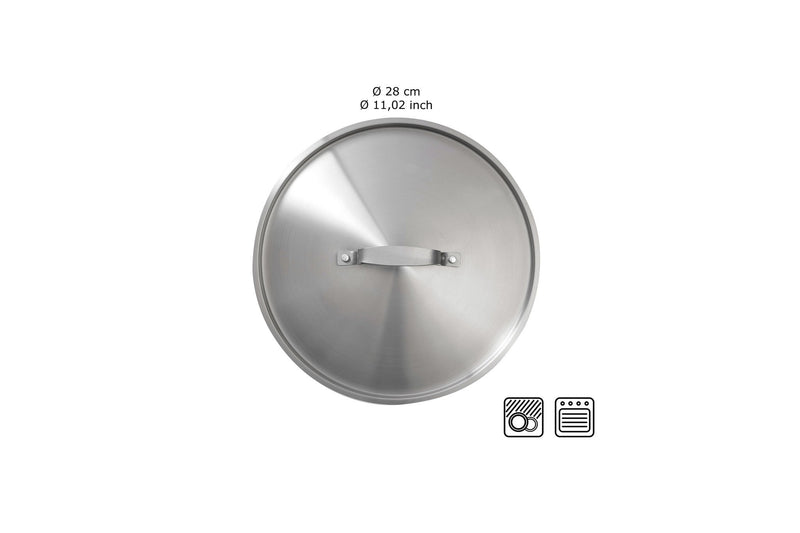 Skottsberg Lok 28 cm Stainless Steel - Grillkofinn - Pizzaofnar & Grill