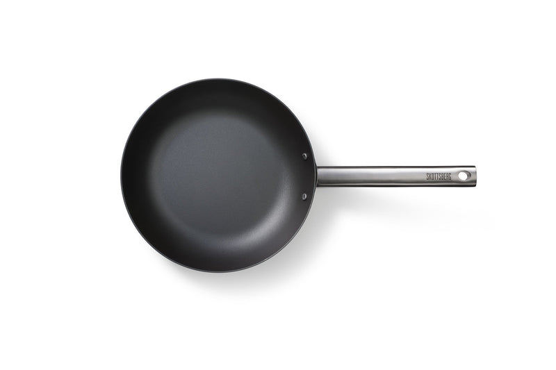 Skottsberg Carbon Steel Wok 28 cm - Grillkofinn - Pizzaofnar & Grill