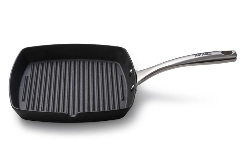 Skottsberg Grill pan Cast Iron 28 cm - Grillkofinn - Pizzaofnar & Grill