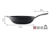 Skottsberg Cast Iron WOK 34 cm - Grillkofinn - Pizzaofnar & Grill