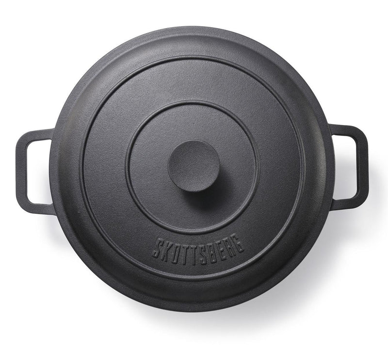 Skottsberg Steypujárnspottur 28 cm - Grillkofinn - Pizzaofnar & Grill