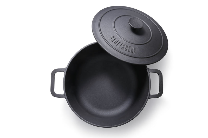 Skottsberg Steypujárnspottur 28 cm - Grillkofinn - Pizzaofnar & Grill