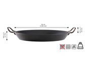Skottsberg Paella pan Carbon Steel panna 38 cm - Grillkofinn - Pizzaofnar & Grill