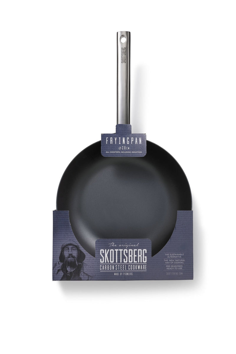 Skottsberg Carbon Steel Panna 28 cm - Grillkofinn - Pizzaofnar & Grill