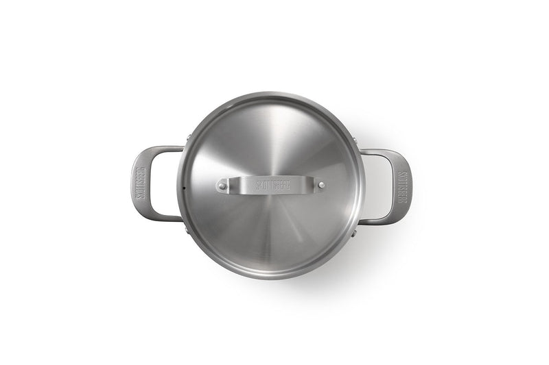 Skottsberg Cooking pot with lid Stainless Steel 20 cm