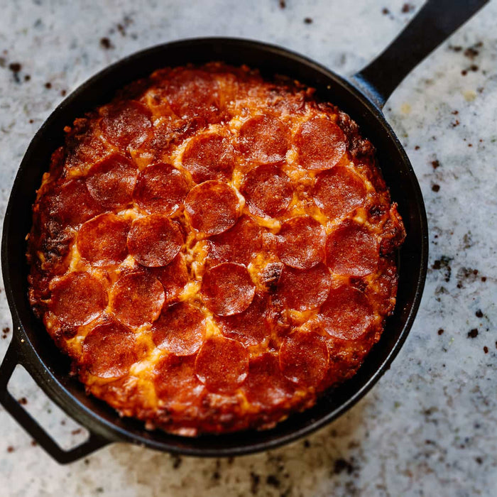 Skillet-pizza