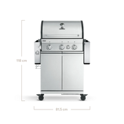 FRED | 3-burner gas barbecue Deluxe Series 3 - Grillkofinn - Pizzaofnar & Grill