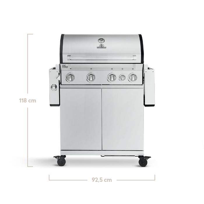 BIG FRED | 4-burner gas barbecue Deluxe Series 3
