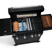 BIG FRED | 4-burner gas barbecue Deluxe Series 3 Black - Grillkofinn - Pizzaofnar & Grill