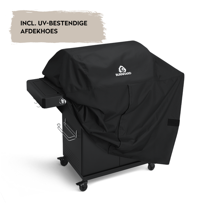 BIG FRED | 4-burner gas barbecue Deluxe Series 3 Black