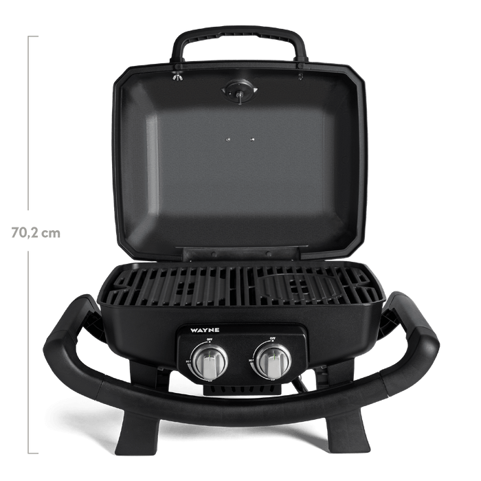 WAYNE Jr. Ferðagrill 2-burner