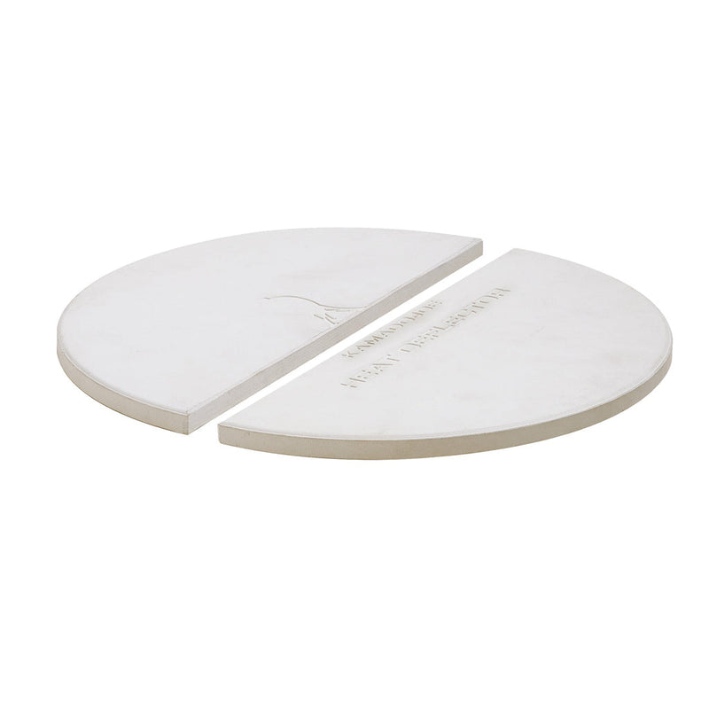 HALF-MOON DEFLECTOR PLATES (SET OF 2) CLASSIC JOE - Pizzaofnar.is