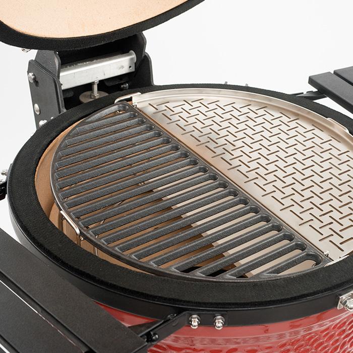 HALF-MOON CAST IRON GRATE CLASSIC JOE - Pizzaofnar.is