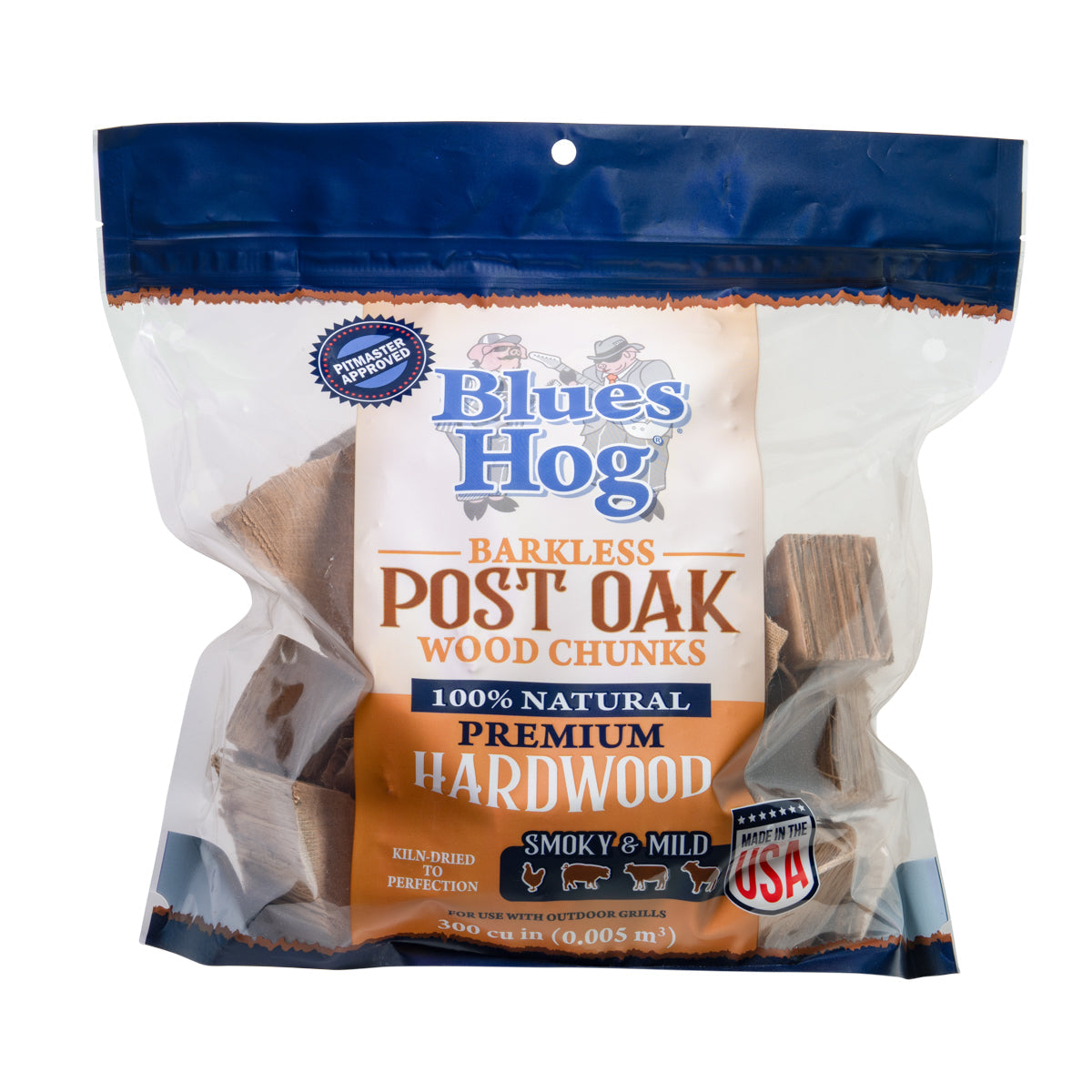 Post Oak Wood Chunks 1,7 kg - Grillkofinn - Pizzaofnar & Grill
