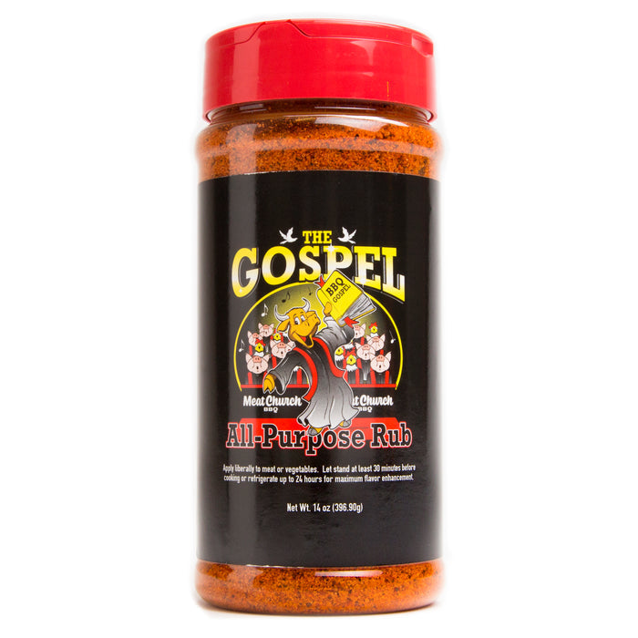Meat Church -  THE GOSPEL ALL PURPOSE BBQ RUB - Pizzaofnar.is