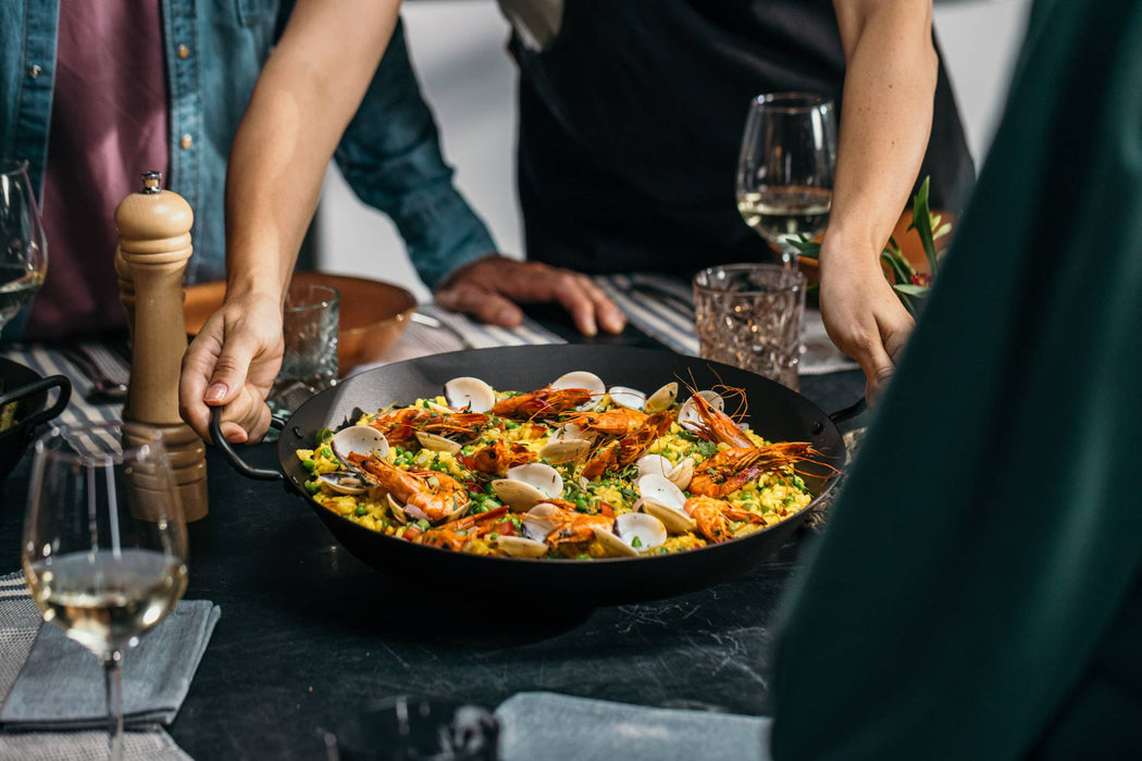 Skottsberg Carbon Steel Wok 28 cm