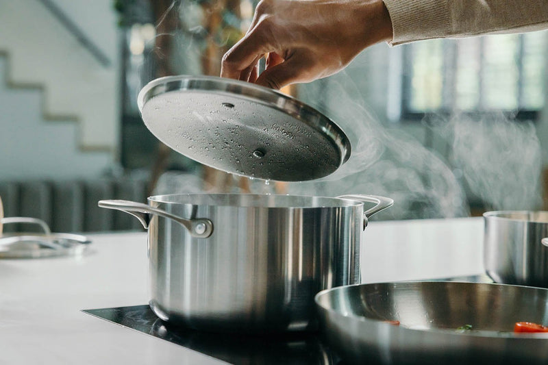 Skottsberg Cooking pot with lid Stainless Steel 20 cm