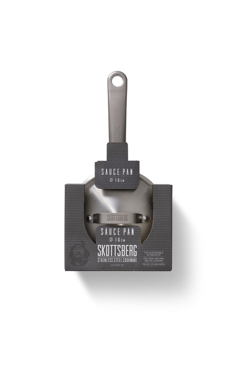 Skottsberg Sauce pan with lid Stainless Steel 14 cm