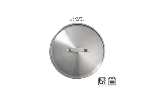 Skottsberg Lok 28 cm Stainless Steel - Grillkofinn - Pizzaofnar & Grill