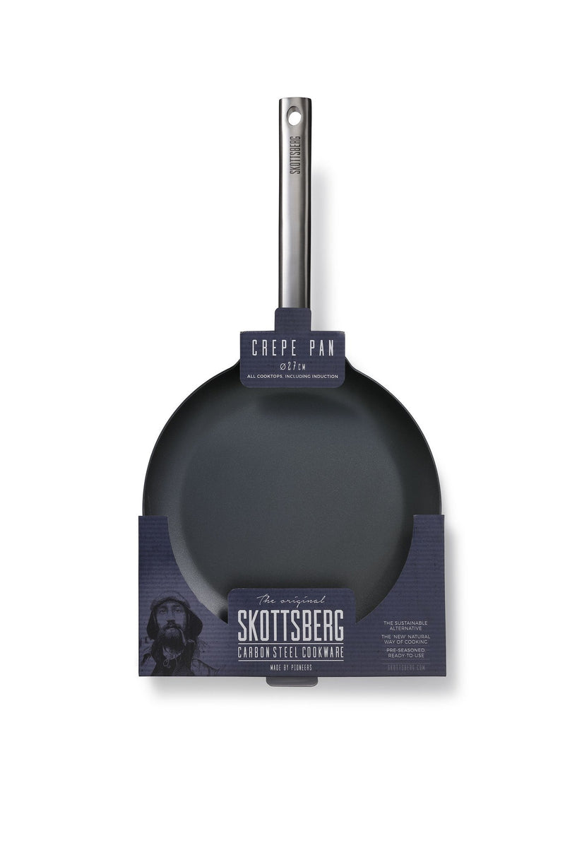 Skottsberg Carbon Steel Pönnukökupanna (CRÉPES) - Grillkofinn - Pizzaofnar & Grill
