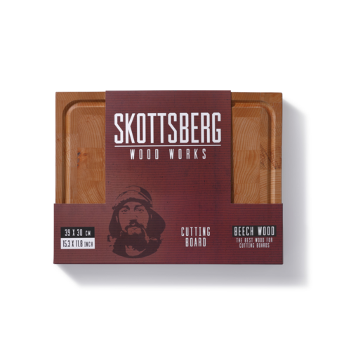 Skottsberg Cutting board 39 x 30 x 3.5 cm Wood Works