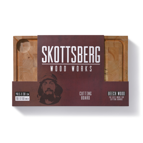 Skottsberg Cutting board 48.5 x 30 x 4 cm Wood Works