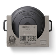 Skottsberg Steypujárnspanna með loki 31,5 cm - Grillkofinn - Pizzaofnar & Grill