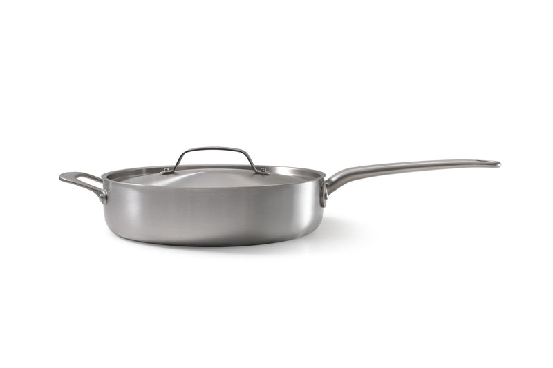 Skottsberg Sauté pan with lid Stainless Steel 28 cm - Grillkofinn - Pizzaofnar & Grill