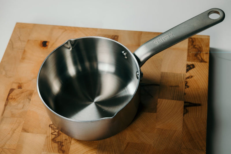 Skottsberg Sauce pan with lid Stainless Steel 14 cm